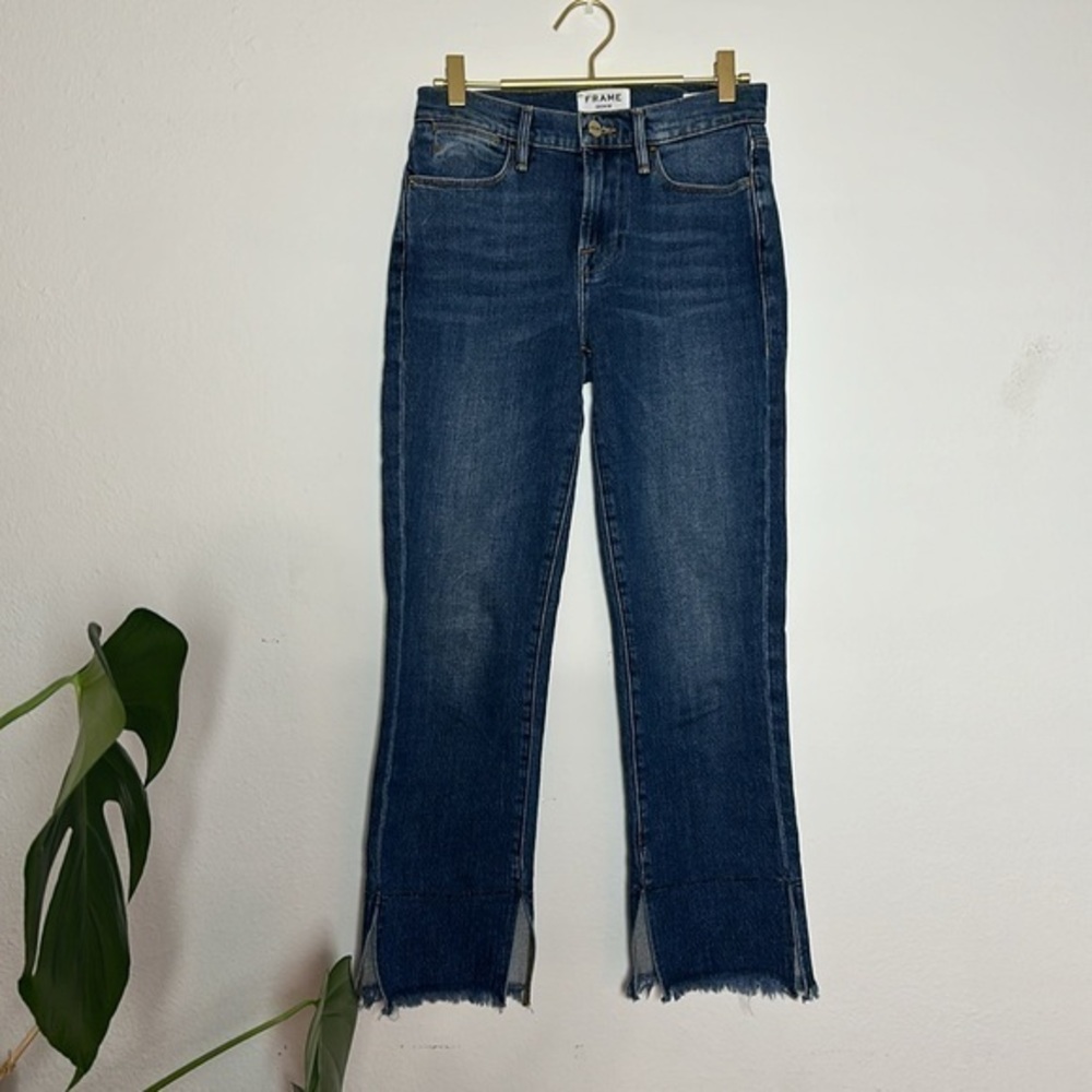 Frame Denim Le High Straight Denim Blue Jeans Sz. 25
